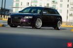 Audi RS4 Avant on Vossen Wheels 2015 года